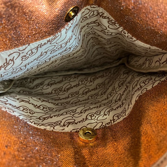 Ed Hardy Copper and Black Skull Bag - Picture 5 of 8